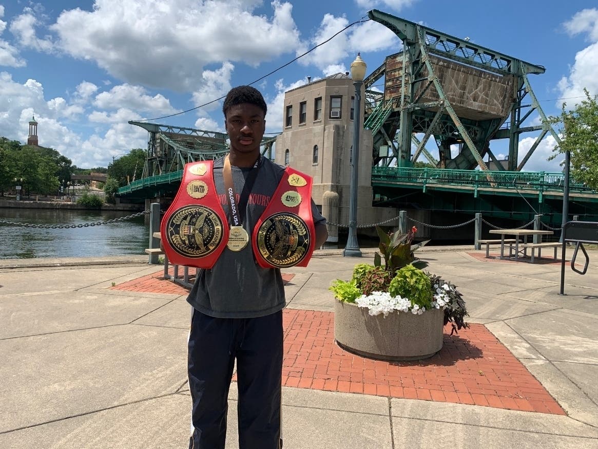 Joliet resident Joseph "Jojo" Awinongya Jr, is a rising boxing star representing Team USA. As a nationally ranked champion and an Olympic hopeful, Jojo is training relentlessly to bring home the gold at the 2028 Olympics. 