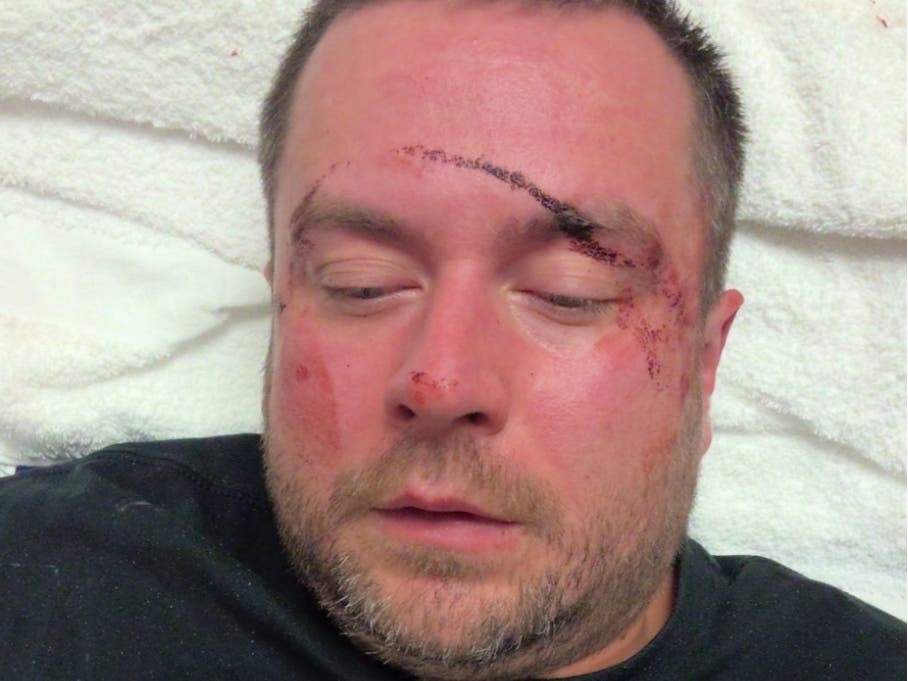 Disorderly Conduct At Joliet Super 8 Hotel On McDonough, Michigan Man Strikes Sliding Door, Falls: Cops