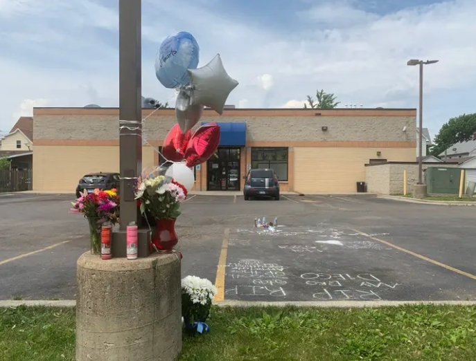 Joliet police found Diego Arriaga's body shortly before 5 a.m. in the back parking lot for the Blue Kangaroo. His killer was captured two days later. 