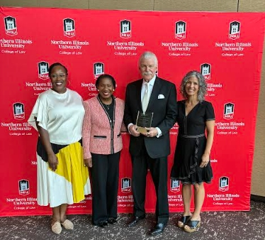 “I am grateful to NIU Law for this tremendous honor, and I remain humbled by the opportunity to serve the people of Will County," Glasgow remarked.