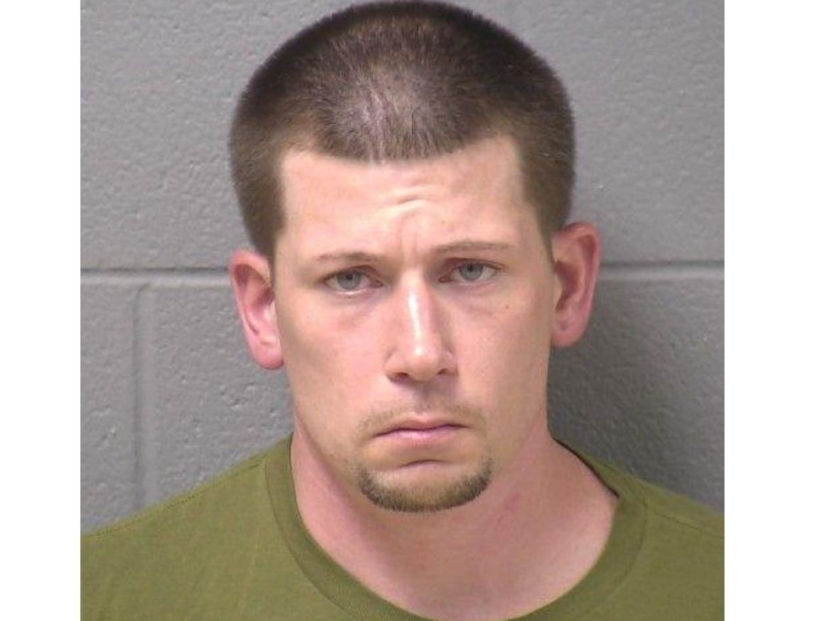 David Mcumber, age 35 now, is charged with reckless conduct and endangering the life or health of a child by the Channahon police. 