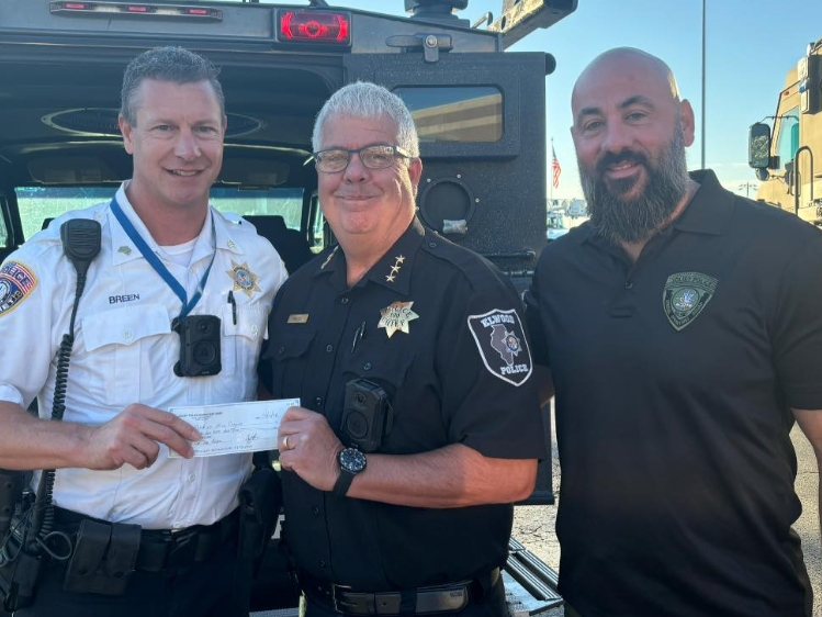 Jeremy Harrison (right) was with the Joliet Police Department for over 26 years, and he's been a lieutenant overseeing narcotics unit investigations for several years.