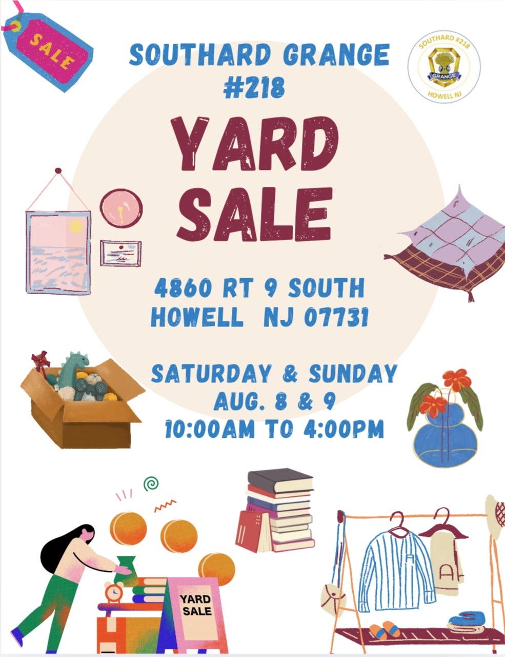 Indoor/Outdoor Thrift Shop Sale