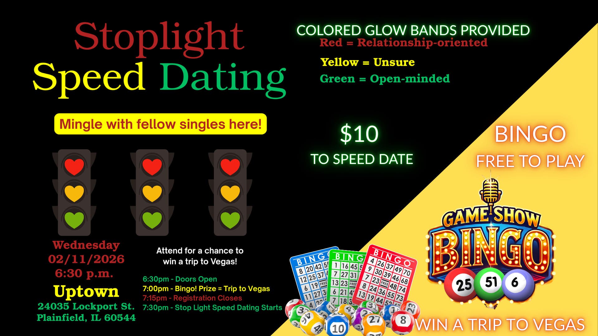 CASTING 20 MEN For Speed Dating Game Show -  OVER $100 in compensation!