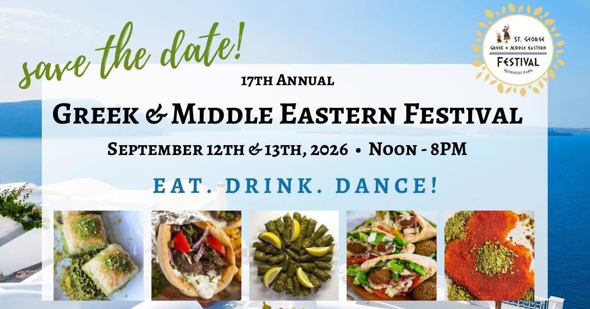 17th Annual Greek & Middle Eastern Festival