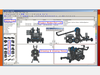 An example of what the students in the Robotics class are working on during the class session using computer-aided design (CAD) modeling. 