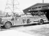 A second-hand 1950 Ward LaFrance truck was EMFD Ladder 2's first truck that served the community until 1971.