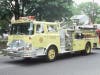 1978 Mack 1500 in lime green replaced the 1959 pumper and served the community for nearly 20 years
