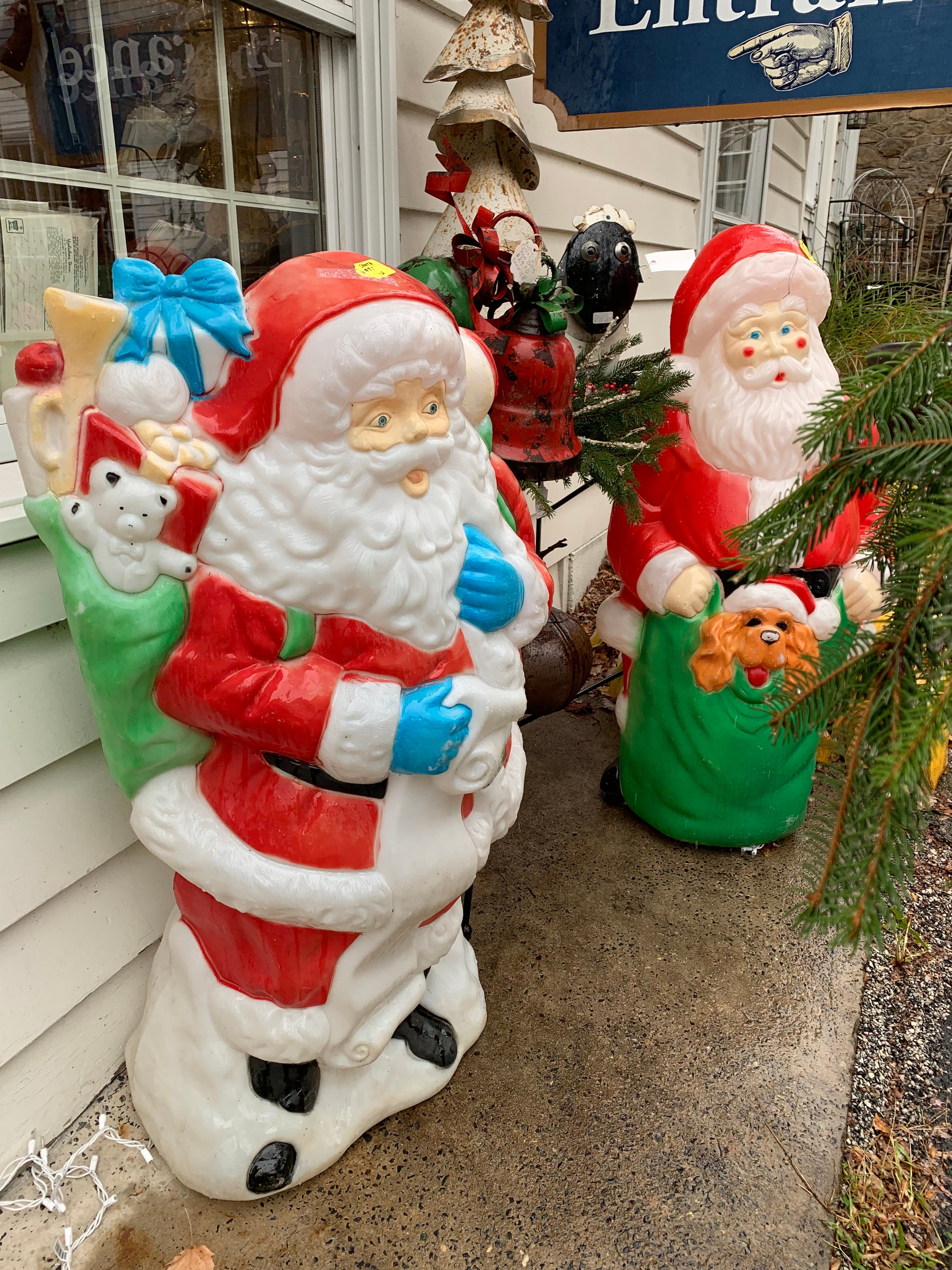 Vintage Christmas Blow Mold decorations - Doylestown, PA Patch