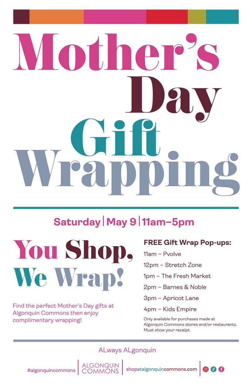 FREE Mother's Day Gift Wrap