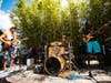 Wood Panel Basement set the vibe with live music all afternoon.