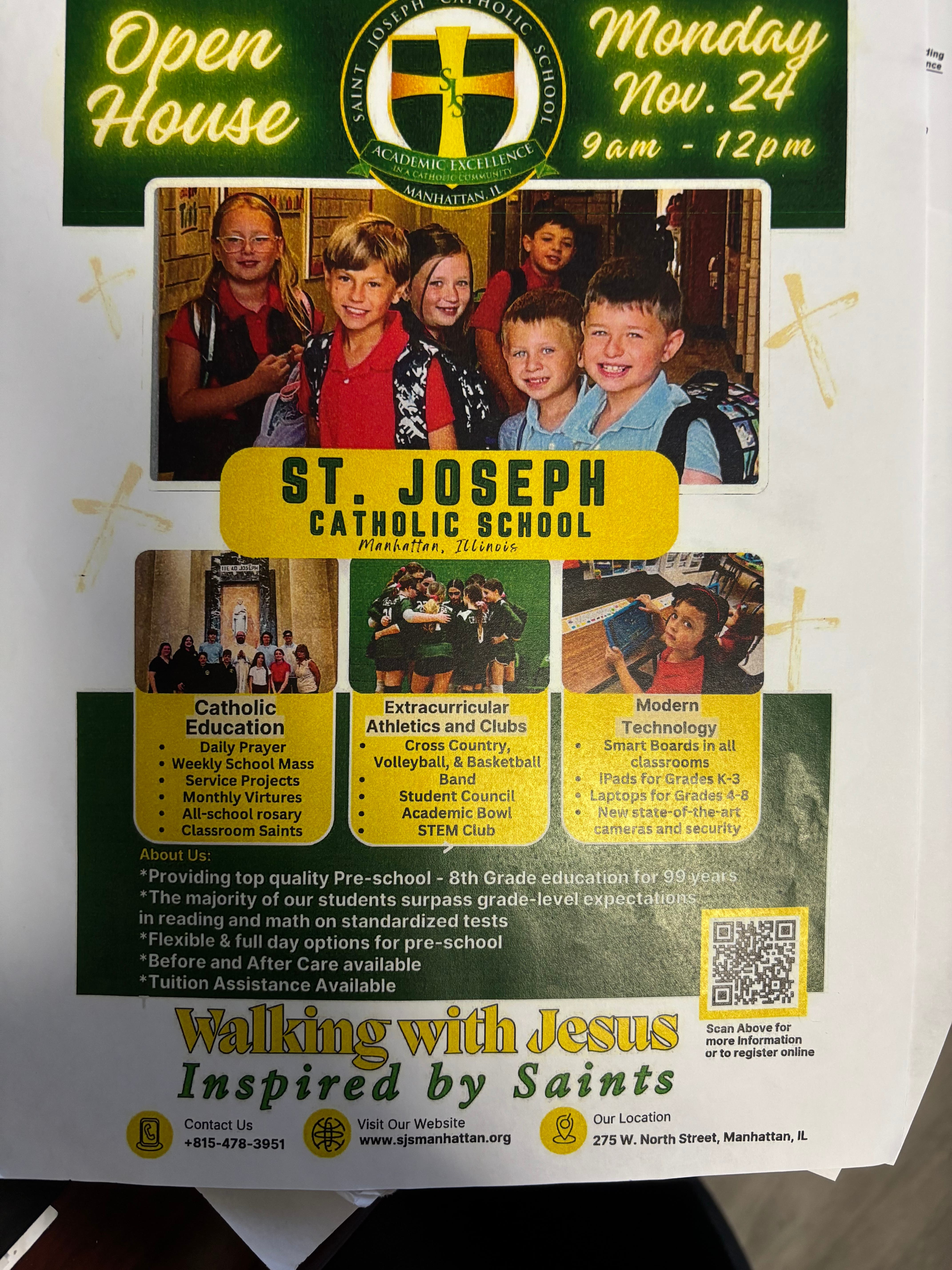 St. Joseph School Open House