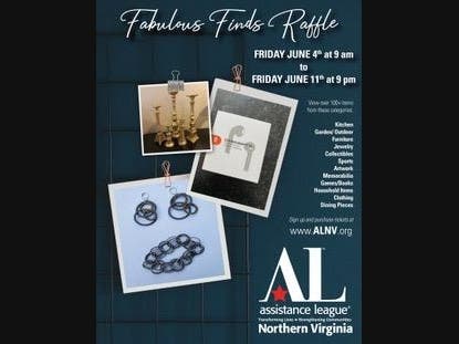 Fabulous Finds Raffle Flyer