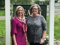 Candace Adams with Peg Koellmer