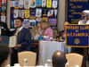 Two students received $2,500 scholarships from the Rotary Club of Alexandria in June.
