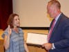 Monica Alexandris-Miller was sworn in as board of education vice president.