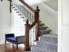 A stair runner from Toms Price in a Bull Valley residence. “Stair runners are comfortable underfoot, safe and absorb noise. They are also a great way to dress up a staircase.”
