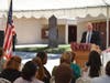 Mt. San Jacinto College (MSJC) Superintendent/President Dr. Roger Schultz speaks to guests at the Aug. 27 student health center ribbon-cutting ceremony at the San Jacinto Campus