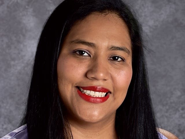 Roseangela Mendoza of The Ethical Community Charter School in Jersey City.