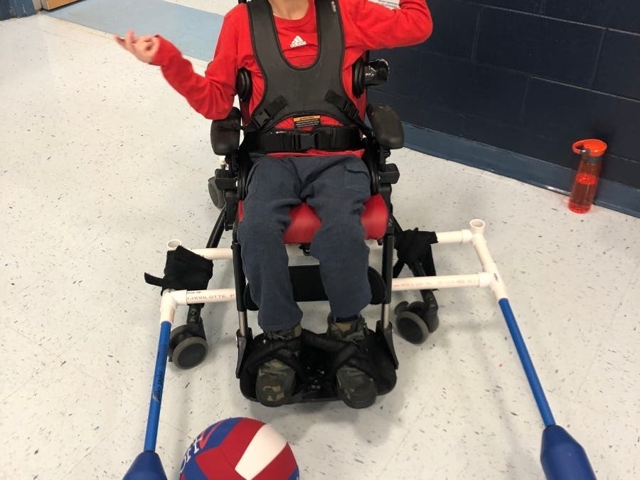 Plainfield Teacher Builds Equipment For Student In Wheelchair