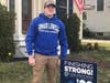  Essex Tech Senior Liam Hudson received a sign from faculty and staff on Wednesday.
