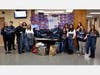 In this winter’s Teens for Jeans campaign, students from Islip High School’s Junior Chamber of Commerce Club and Interact Club collected 500 pairs of jeans for distribution to people living in local homeless shelters.