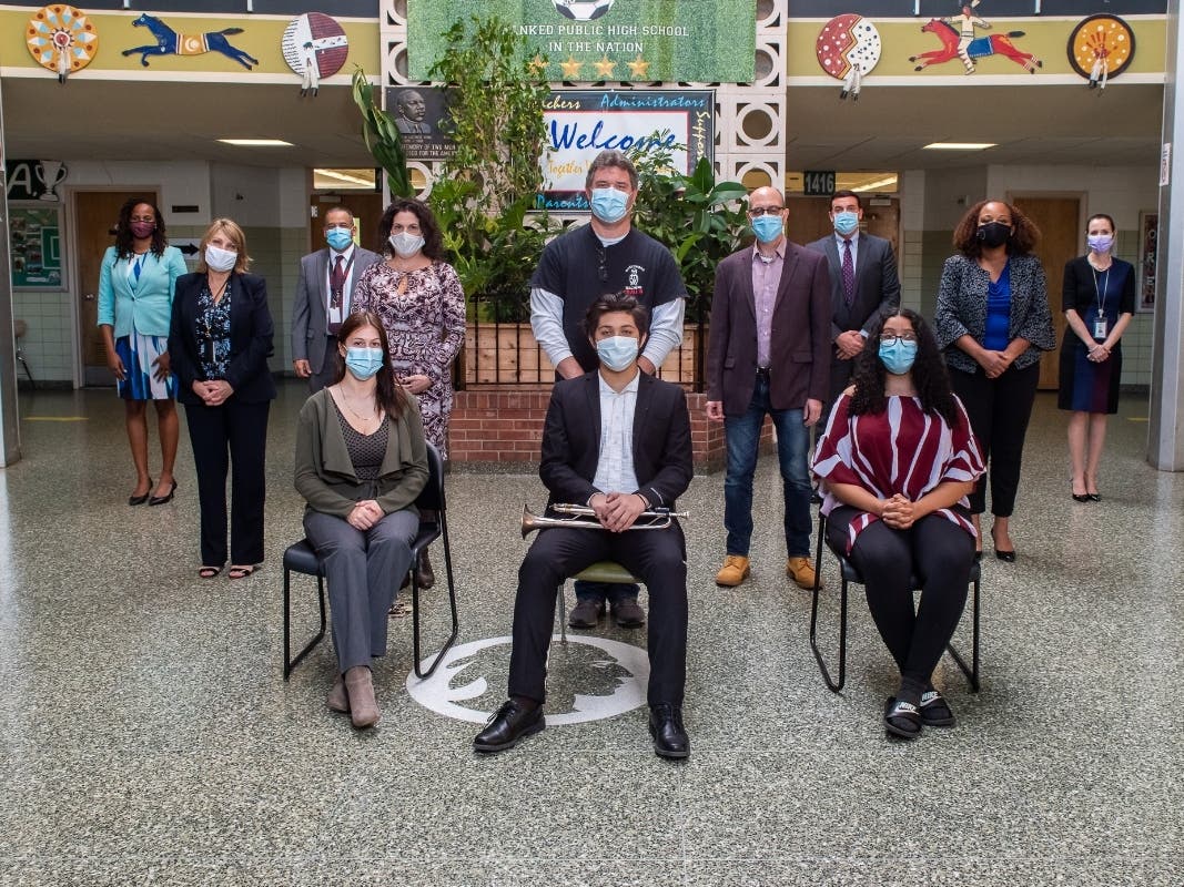 Wilmer Lopez, symphonic band (trumpet), Tiana Morris, soprano 2 (mixed chorus) and Chloe Portillo, jazz soprano voice (vocal jazz) will compete this year.