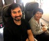 Author David Good and his mother travel to the United States to reunite with other family members. 