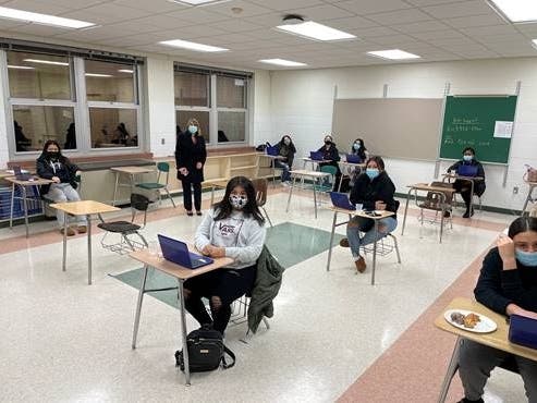 “On behalf of the Board of Education and central administration, we are humbled by the selfless service of our students,” said Mr. Richard Loeschner, Superintendent of Schools.