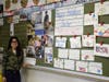 Lindenhurst Middle School teacher Jacqueline Korsen used an origami lesson to share messages of gratitude to residents of a U.S. Navy base in California who were not able to go home for the holidays.