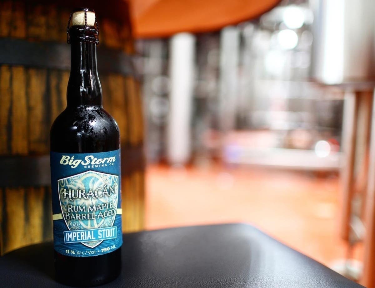 The Brewery’s Maple Rum Huracan Imperial Stout won in the Rum Barrel-Aged Beer category.