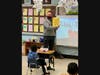 Students in teacher Vincent Amodio’s kindergarten class at Deer Park’s May Moore Primary School recently collaborated to make a card to commemorate the birthday of Principal Philip Paniccia, who was gifted a custom May Moore jersey by aide Alexis Tyson.