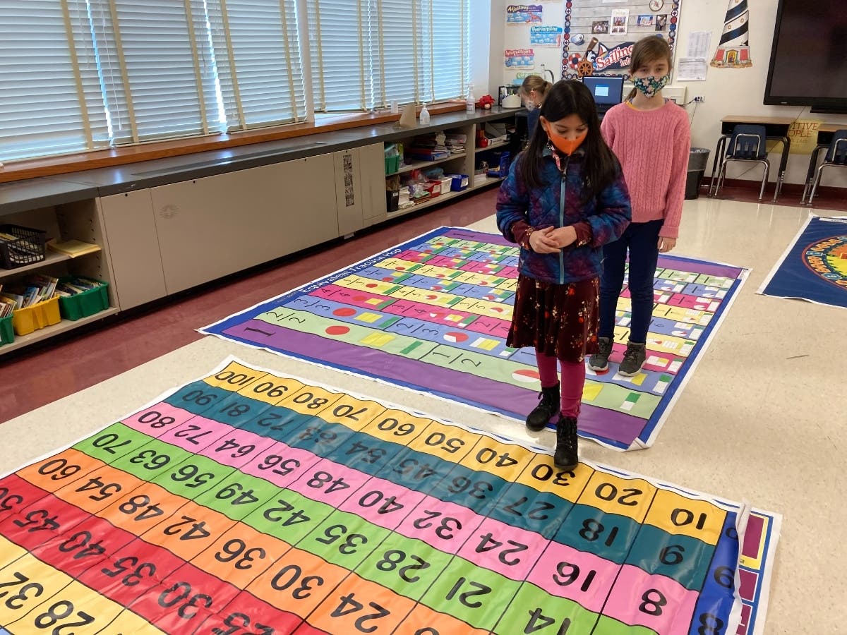Celebrating all the benefits of playtime, South Bay Elementary School in the West Babylon School District engaged in Global Play Day on Feb. 3. 