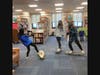 Tech-savvy students at West Islip’s Beach Street Middle School recently used the library’s green screens to record their projects.