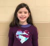 Rall Elementary School third grader Barbara Ziniti was the first-place winner in her respective age group for the school level of the annual Scripps National Spelling Bee. 