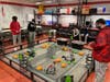 East Islip High School’s robotics classes recently completed a multi-day tournament with their newly constructed VEX Swept Away game robots.