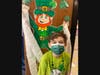 Second graders in Nicole Saeli’s class at William E. DeLuca Elementary School built traps to try and catch Shamus O’Lucky the leprechaun on March 17.