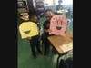 May Moore Primary School kindergartners recently embarked on a special art project, learning about lines and painting with primary colors for an art project inspired by Mike Austin’s book "Monsters Love Colors.”