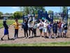Students at Sylvan Avenue Elementary School participated in the “Walk a Mile for a Smile” event as part of the school’s annual “Smile Train Week,” which raises money and awareness for international nonprofit Smile Train.