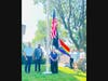 Mayor Rich Turner raises the Pride Flag in Weehawken.