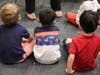 Preschoolers enjoy listening to a story during an Extended School Year (ESY) program in Westfield Public Schools.