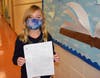 Edna Louise Spear Elementary School fifth grader Madison Menninger.