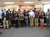 The Board recognized Michaela Barresi, Anastasia Glenis, Alexis Ly, Andrea Reina and Adam Todd from Sachem HSE and Dilip Reddy Kusuma, Joseph Schiano and Taryn Wilcken, who were named commended students in the National Merit Scholarship Program.