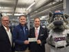 Sparky Lyle, Patrick McVerry, David Carcieri, President/CEO; Sparkee.
