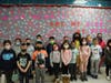 Frank J. Carasiti Elementary School students with their kind hearts.