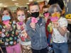 Frank J. Carasiti Elementary School students with their kind hearts.