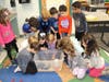 Megan MacDougall, Jacob Sabatino, Keegan Feeney, Thomas Yueh, Charles Hoang, Murari Narain, William Duque, Ryder Fell, Kylie Vilanova, Sophia Watermasysk, Eliana Costa, Scarlett Valentino, Jocelyn Rosenthal, Ariana Samayoa - Grade 1 students.