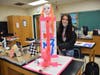 Rocky Point Middle School eighth grader Leanna Poulos.