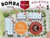 Restaurants in Lot #1 of Village at Newtown Shopping Center.