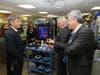 Overlook president Alan Lieber discusses innovation with Congressman Malinowski.